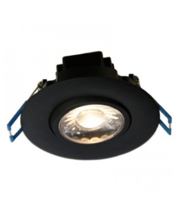 3" Black Gimbal Light (3CCT)
