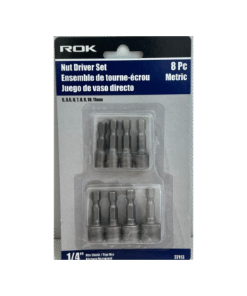 37113 NUT DRIVER SET