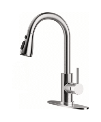 Aqua Chrome Kitchen Faucet