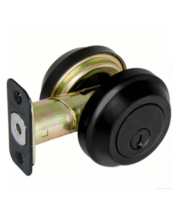 Double Deadbolt Black