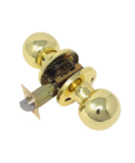 Knob Door Lock Gold (PASSAGE)
