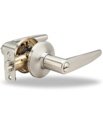 Lever Door Lock Silver (KEY)