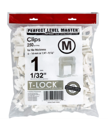PLM WHITE CLIPS