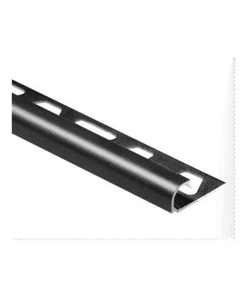 (Black) Round Metal Tile Edging