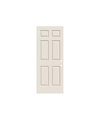 (26" x 80") 6 Panel Fire-rated Door