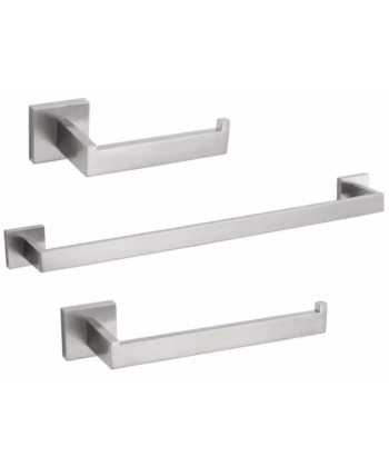Solid Grey Accessory 3pc